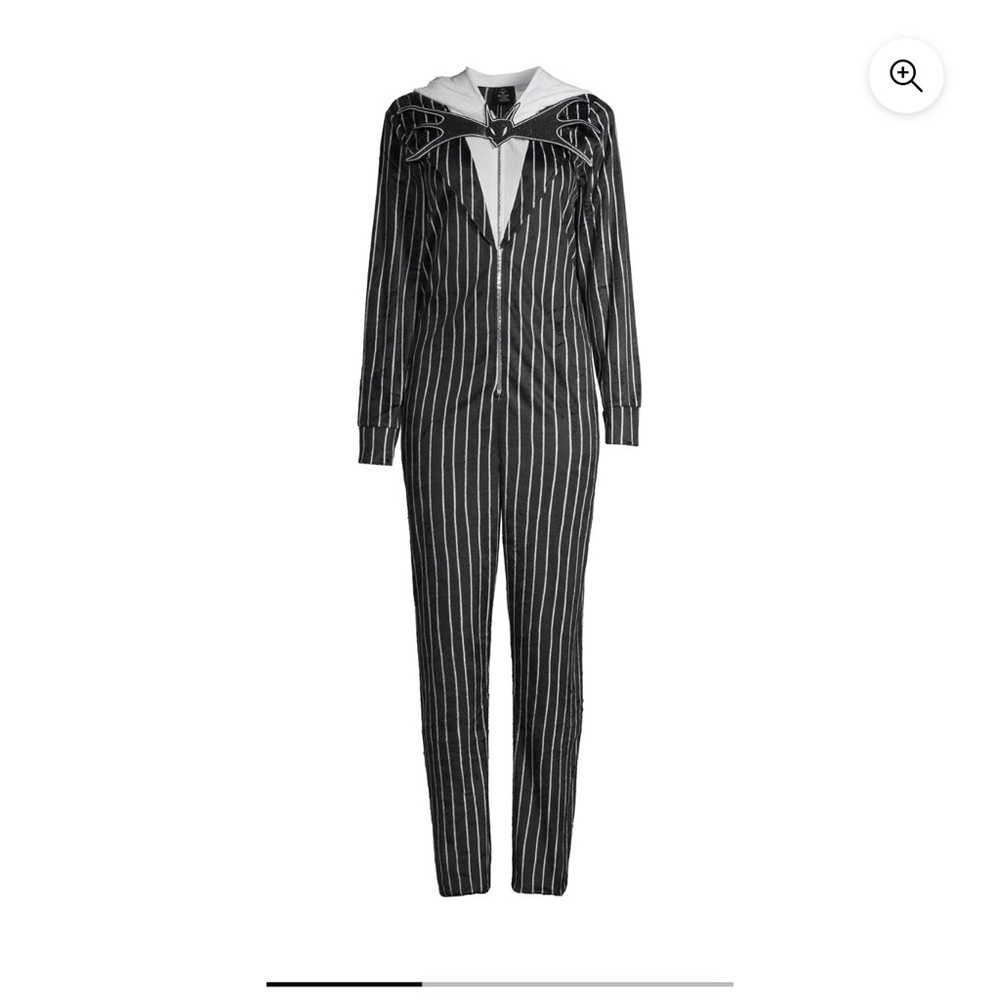 The nightmare before Christmas jack skellington adult onesie pajama size…